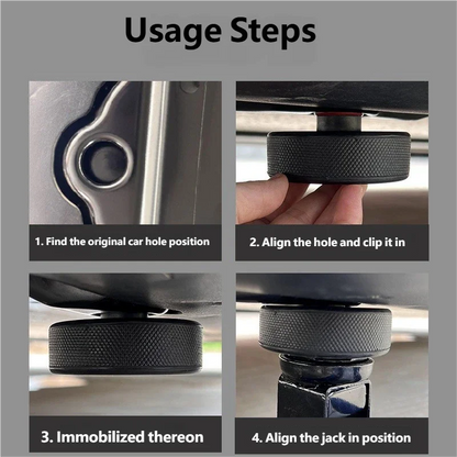 4Pcs/Set Lifting Jack Pads For Tesla Model YL/3/Y/S/X car series Rubber Pucks Chassis Lift Stands Adapter Repair Tool Chass