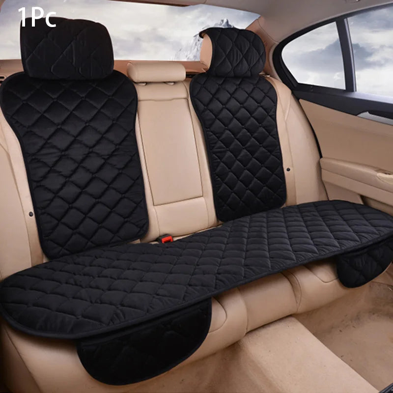 SEAMETAL Winter Car Seat Cover Soft Warm Car Seat Cushion Universal Plush Interior Protector Mat Auto Seats Cover Accessories