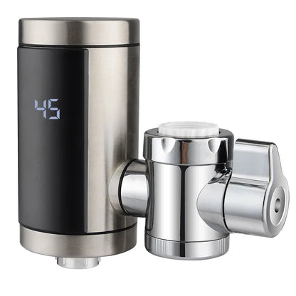 Instant Water Heater for Hot Water 220v Tankless Heater Electric Faucet Silver and Free Shipping Home Appliance