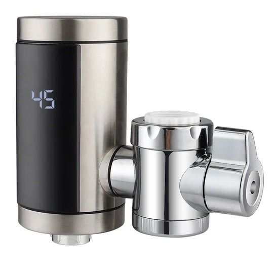 Instant Water Heater for Hot Water 220v Tankless Heater Electric Faucet Silver and Free Shipping Home Appliance