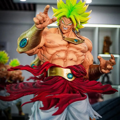 In Stock Dragon Ball Broly Anime Action Figure Premium Resin Statue Desktop Decoration Collectible Model Gift For Anime Lovers