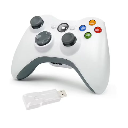 Wireless Gamepad Controller 2.4GHz ,Dual-Vibration Turbo Function ,For Xbox 360/360 Slim/Pc Game Controller Joystick