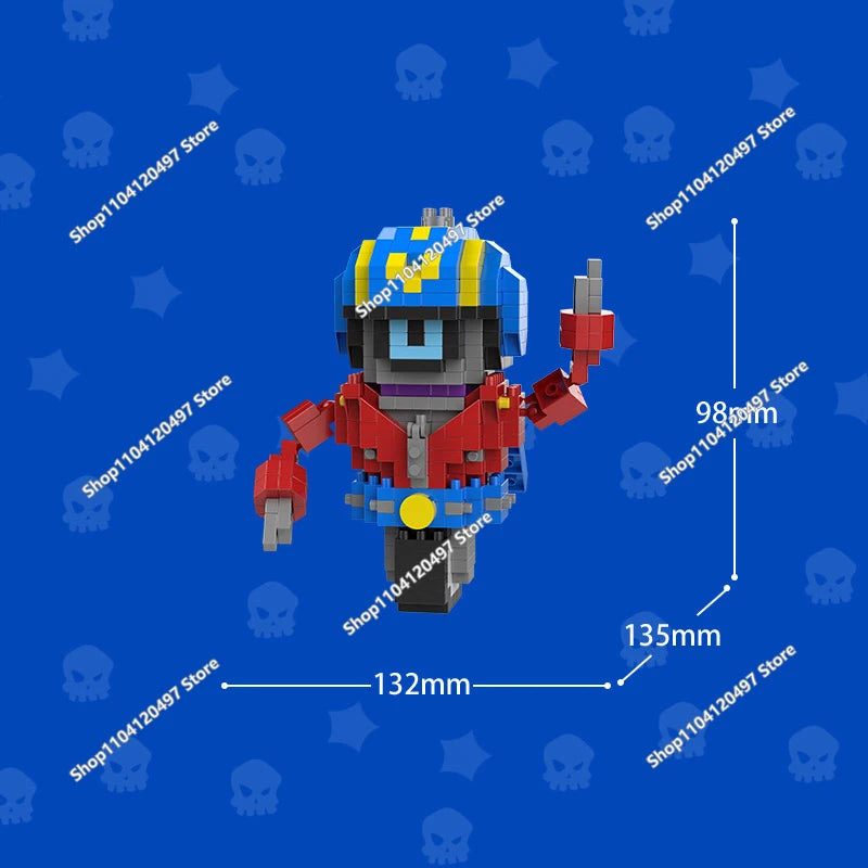 Wilderness Game Brawl Stars Kaze Kenjii Toy Figures Children's Toys Kwazii Peso Penguin Anime Action Figure Children's Toy