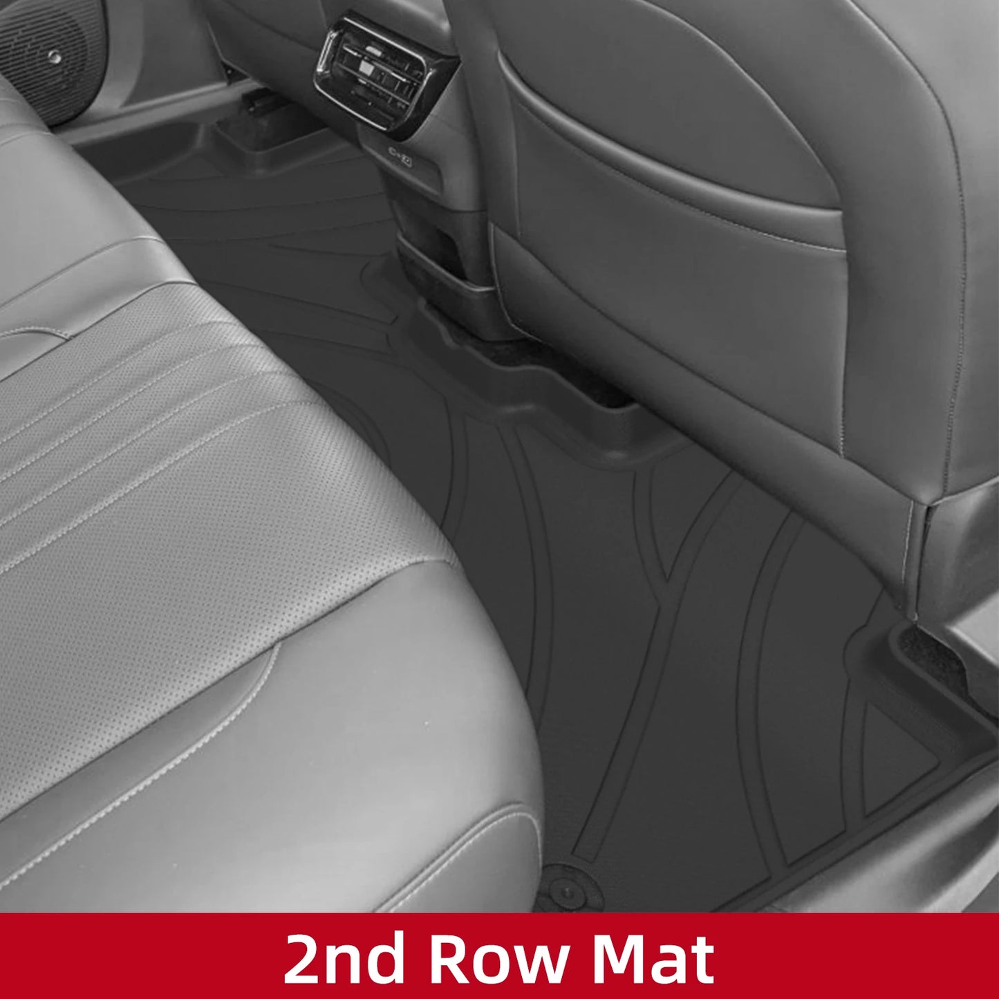 LUCKEASY Right Drive for Geely EX5 2025 2026 (not fit UK version) Car Floor Mats Cargo Liner Trunk Pad TPE Waterproof Black