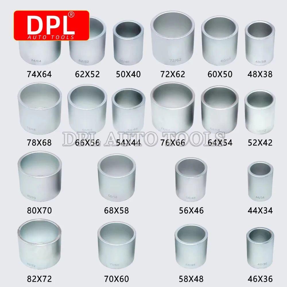 28pcs Press and Pull Sleeve Kit Remove Bushes Bushing Bearings Seals Removal Insertion Tool Set