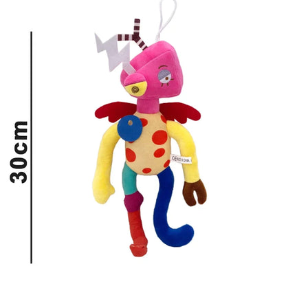 New The Amazing Digital Circus Pomni Jax Plush Toy Anime Cute Theater Rabbit Doll StuffedCartoon Clown Christmas Kids Gifts