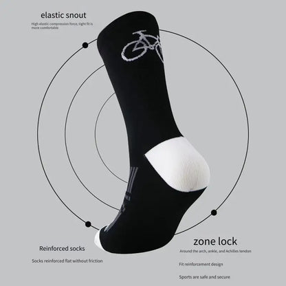 10 Pais High Quality Profession Team Men Women Cycling Socks Bike Socks Breathable Bicycle Socks Outdoor Sportswear Racing Socks
