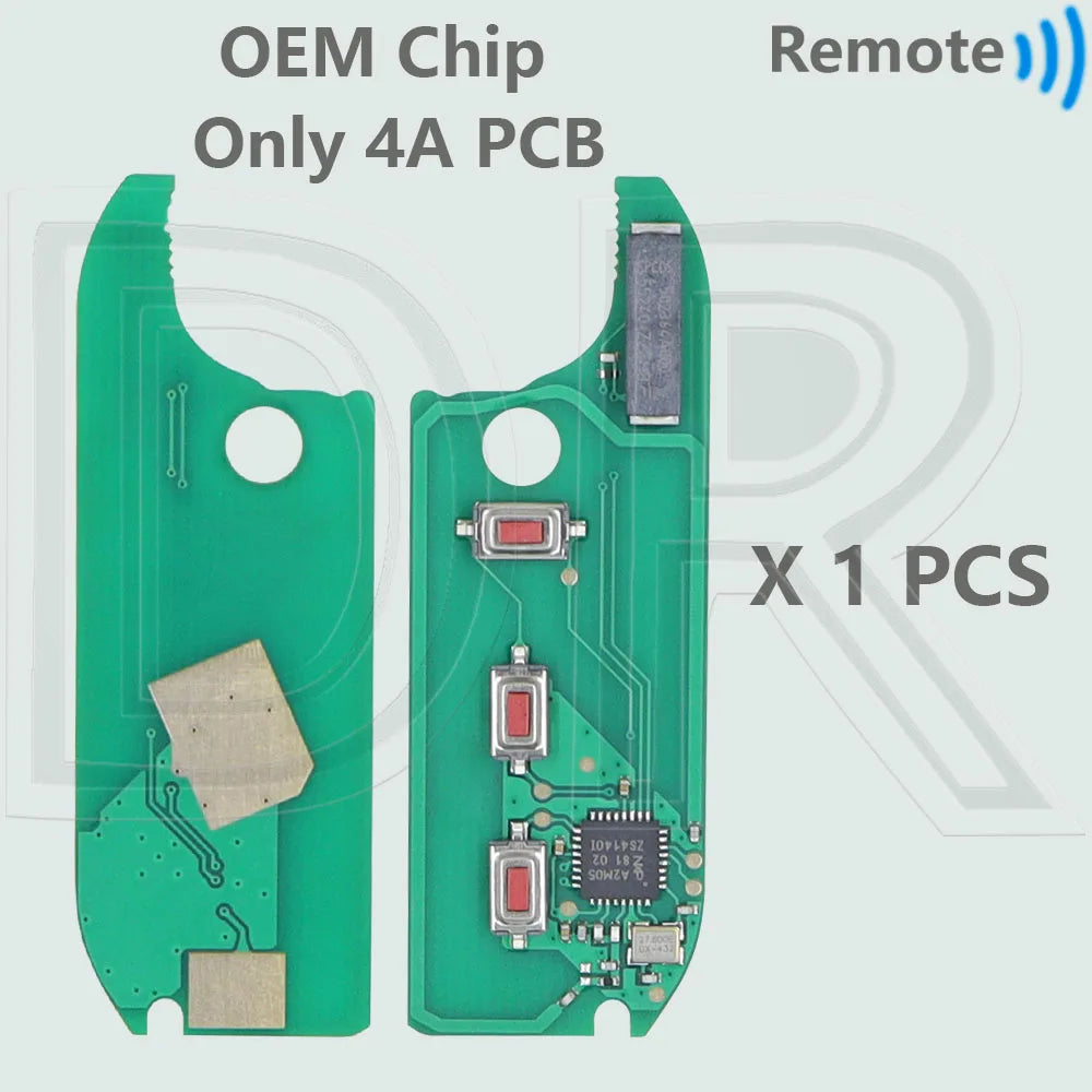DR 4A Chip 433.92 FSK FCCID:A2C86460000 Flip Car Remote Key Or PCB Board Wholesale For Fiat MOBI STRADA UNO FIORINO E MAIS