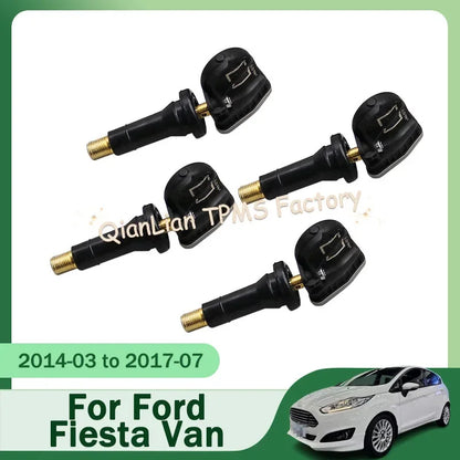 EV6T-1A180-CB Tire Pressure Monitoring System For Ford Fiesta Van VI Focus III F-Series F-150 Kuga 433HMz 4pcs Tire Sensor