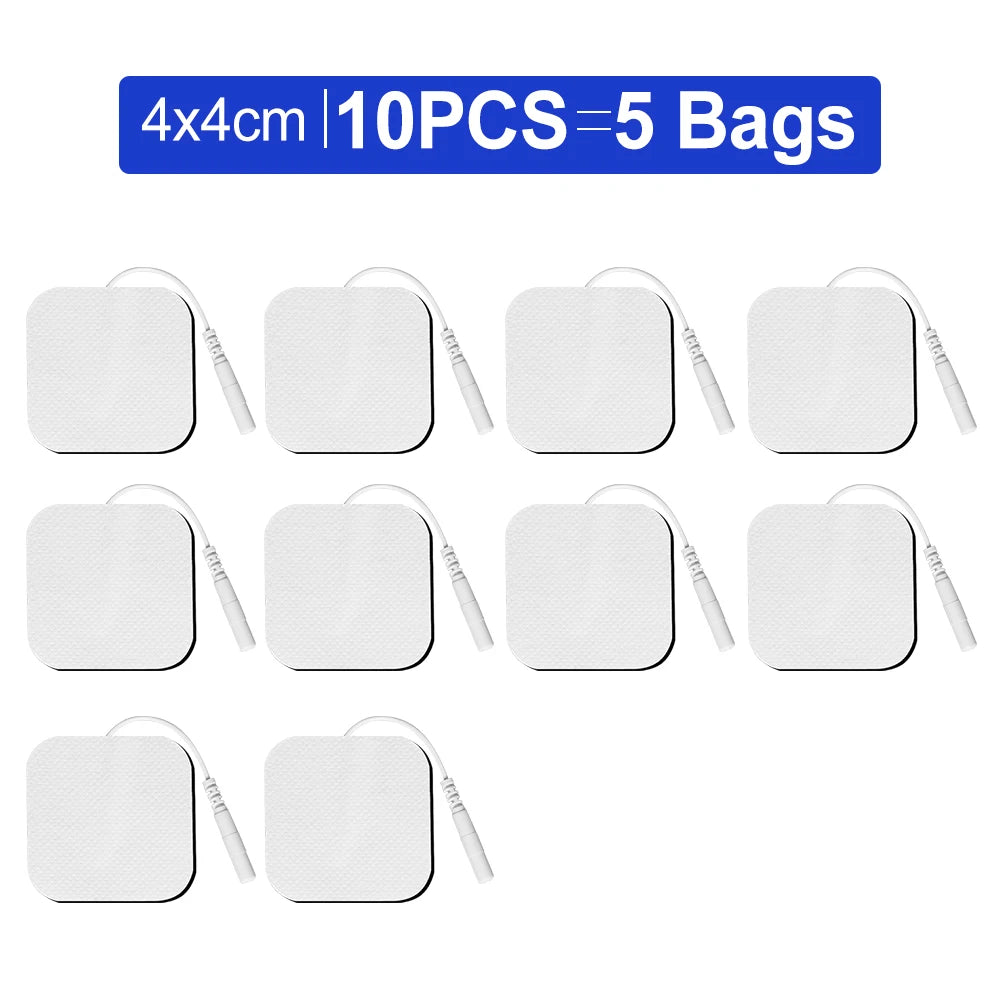 50/20/10pcs Electrode Pads Muscle Stimulator Acupuncture Massager Patches Tens Machine Conductive Gel Body Massage Pads