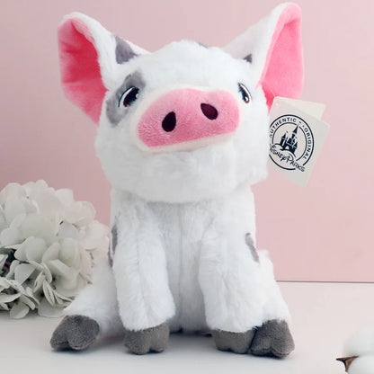 Fluffy Moana Pua & Heihei Soft Plush Toy Stuffed Animals Kawaii Pet Pig Rooster Doll Movie Toys Gift For Kids Birthday Christmas