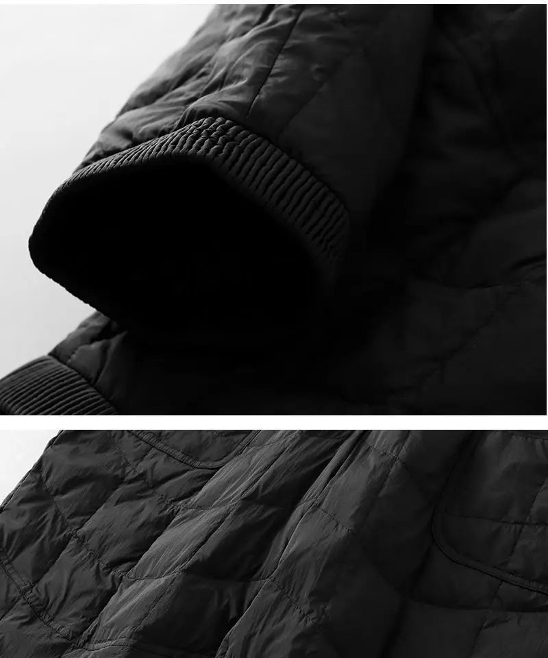 Women's Quilted Pants Casual Lightweight Thickened Warm Harem Style Straight Leg High Waist Long Trousers Winter Fashion