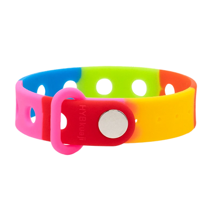 1-24pcs 21.5cm Silicone Bracelets with Holes Soft Wristbands Fit Shoe charms Shoe Accessories Pins Adjustable Size Kids Ornament