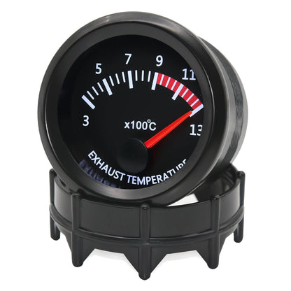 2'' 52mm Racing Car Indicator Water Temp Gauge Oil Temp Meter Voltmeter Oil Press Vacuum Boost Air Fuel Ratio EGT Instrument