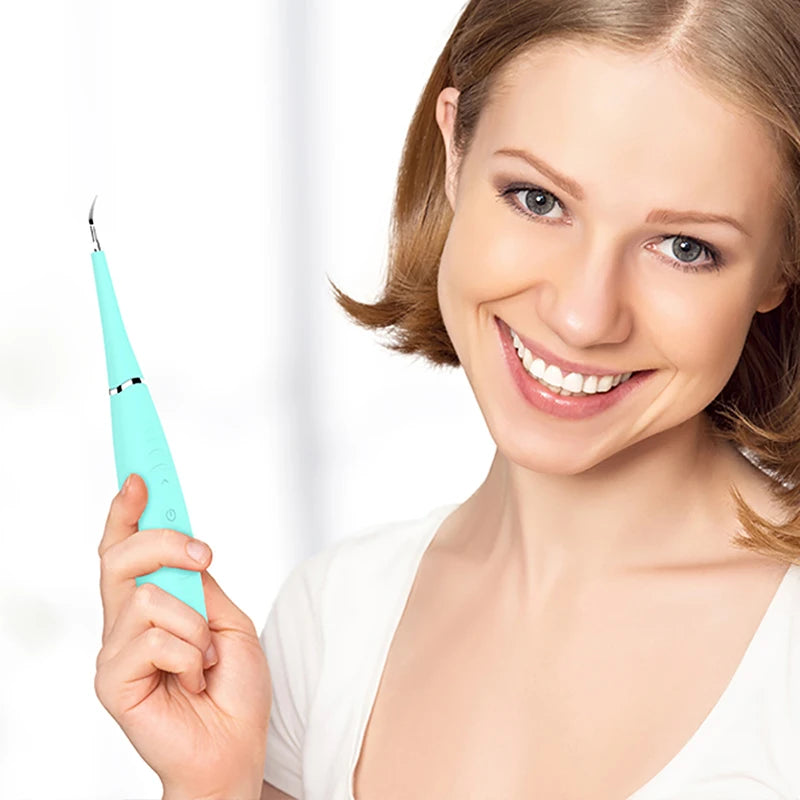 Christmas Gift Tooth Whitening Oral Care Cleaning Tool Portable Electric Water Flosser USB Rechargeable Tartar and Stain Remover