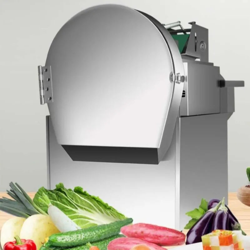 Commercial Vegetable Cutting Machine Electric Slicer Cabbage Chilli Leek Scallion Celery Dicing Machine Vegetables Cutter Machin