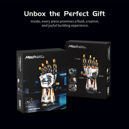 1628PCS RC Mechanical Arm MOC Building Blocks DIY Electric Robot Arm Model STEM Educational Toy Adults Birthday Gift