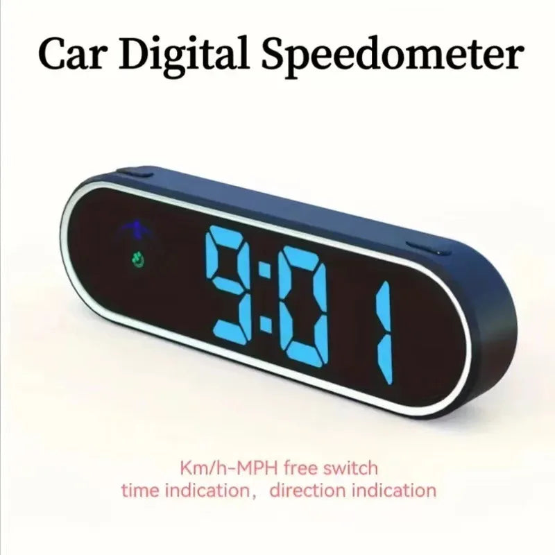 Multicolor Car Hud GPS Speedometer Head Up Display Digital Speed Gauge KMH MPH Switchable for Vehicle Windscreen