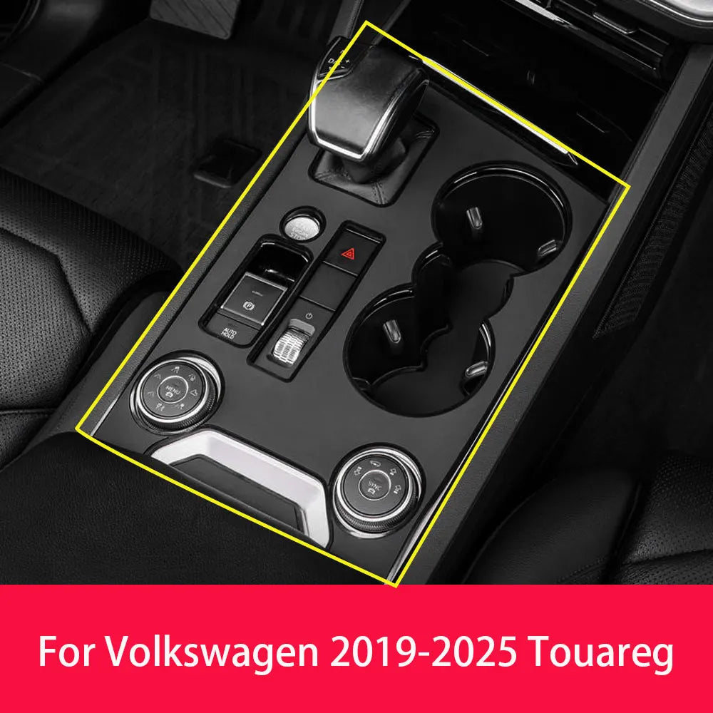 For Volkswagen 19-26 new Touareg gear shift center control shift panel protective pad automotive supplies interior modificatio