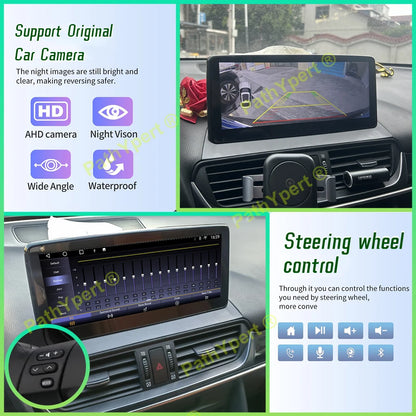 8 Core 8G+256GB Android 15 For Mazda 3 Axela 2016-2021 10.25"Touch Screen 2DIN Smart Car System Stereo BT WIFI Carplay AutoRadio