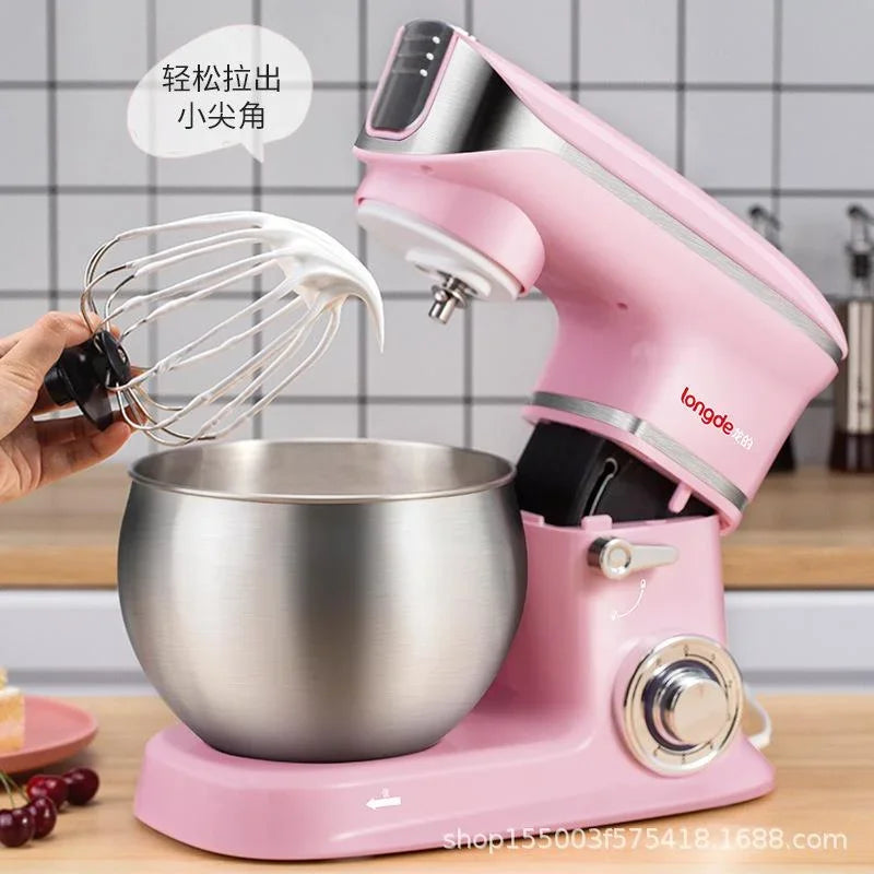 110V/220V Dragon Stand Mixer Small Household Multi-function Dough Kneader Cream Whisker Automatic WWW