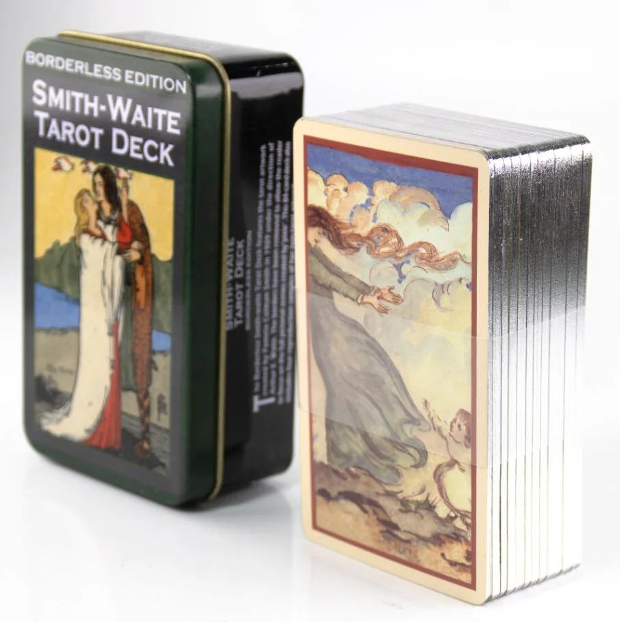 Beginner-Friendly Oracle Cards with Metal Tin Box, Self-Exploration & Party Game Cards, Perfect Gift for All Occasions