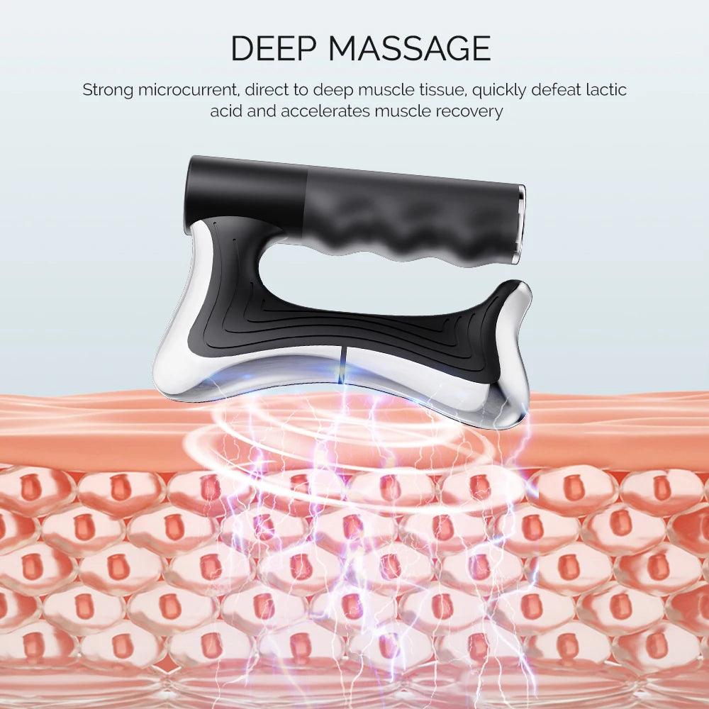 Electric Fascia Knife Vibration Body Massager 10500RPM high vibration massage Massager Body Lifting Blade Comb Massage Tool