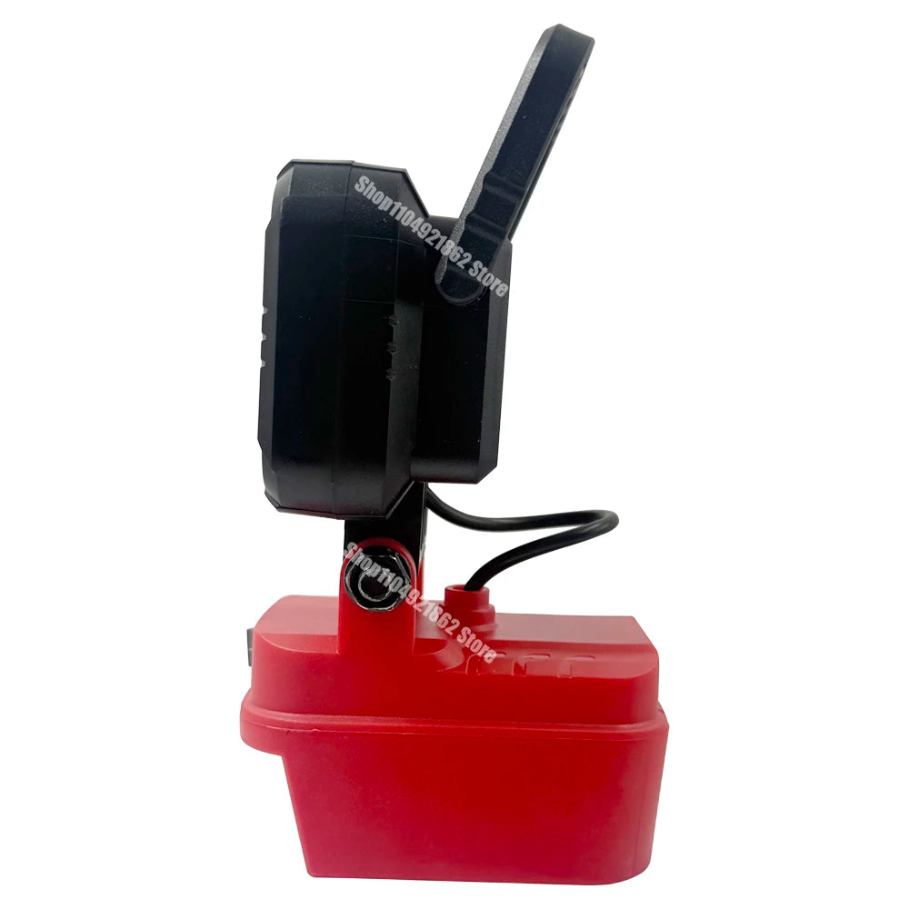 Power Tool Parts for Makita for Milwaukee for Dewalt 18V Lithium Battery LED Work Lights Lamp Hand Lantern Spotlight USB Charger