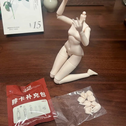 Xunling 6 Points Mjd Doll Neck Card Supplementary Pack Compatible With S Hook Guangyan Head Azone Open Eye Ob22 Gsc Head Shell