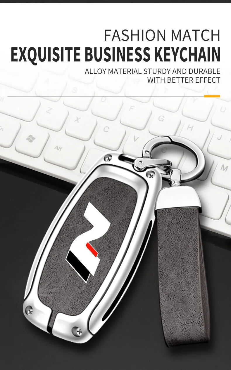 Modern High-End Hyundai Key Cover Suitable for N LINE N IX35 IX25 Tucson Sonata Car Key Case Luxury Design Vehicle Accessories