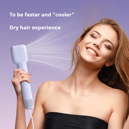Leafless High Speed Hair Dryer, 110000RPM Negative Ion Hair Care, Smart Temp Control Quiet Fast Drying Blow Dryer