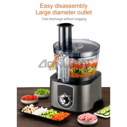 220V Slicing Dicing Shredding Three-in-one Dicing Machine Multi-functional Fruit Vegetable Commercial Vegetable Cutting Machine