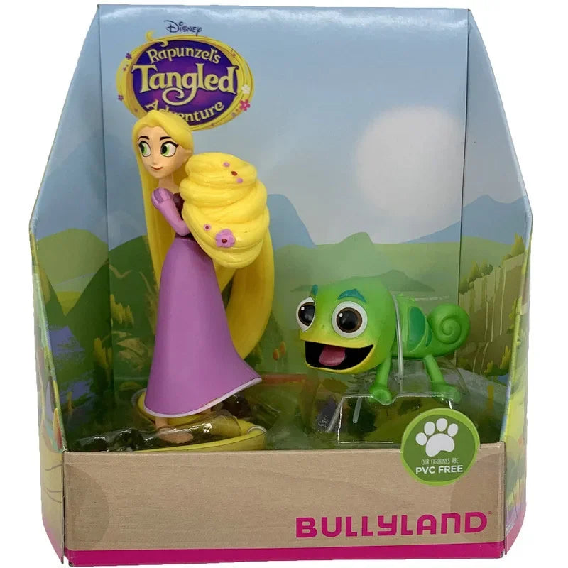 Cartoon Rapunzel Vampire Chameleon Model Toys Bullyland Desktop Decor Collection Ornaments Cartoon Characters Dolls Kid Gift