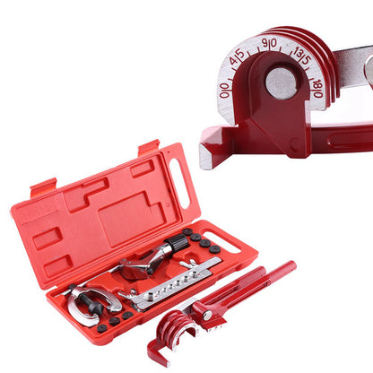 11pc Pipe Flaring Kit Brake Fuel Tube Repair Flare Kit With Cutter Bending Tool Set