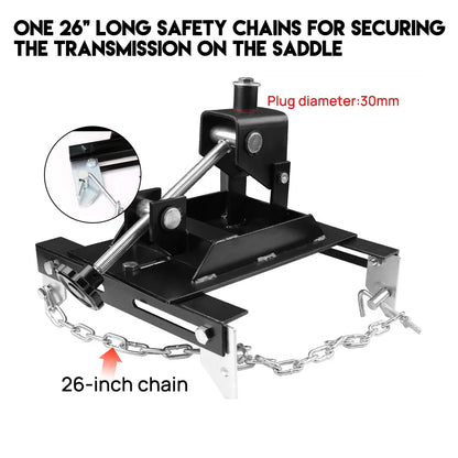PORIYA Transmission Jack Adapter 500KG Automotive Car Gearbox Removal Trolley Adaptor