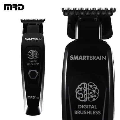 HC-90-4 MRD Smart Brain Hair Clipper Men's Professional Full Metal Lift Height Torque Digital Brushless Motor Cordless Trimmer