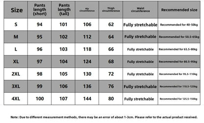 plus Size Women's Casual High Waist Thin Wide Leg Pants Spring Autumn Straight Cut Long Trousers Comfortable Slimming Effect