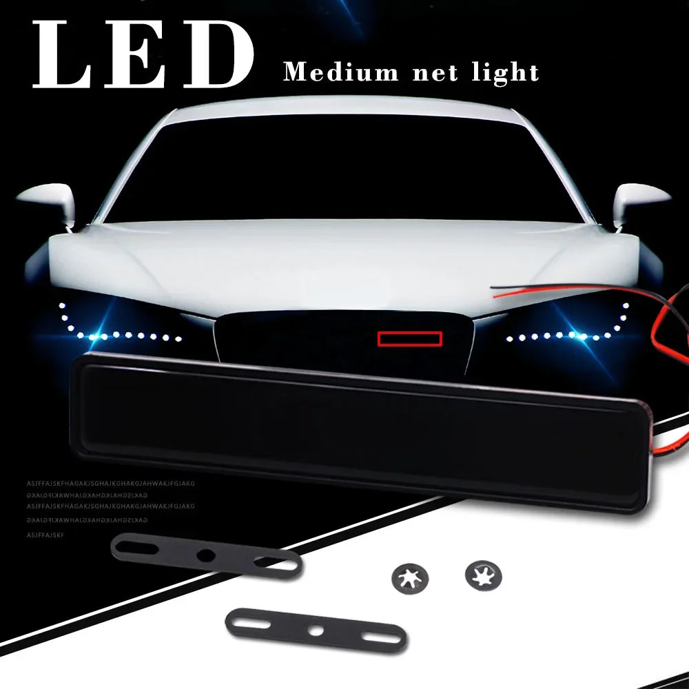LED Emblem Light White LED Mopar Grille Light Decoration Lamp Mopar Grills Light Atmosphere Lamp MOPAR Emblem Lamp