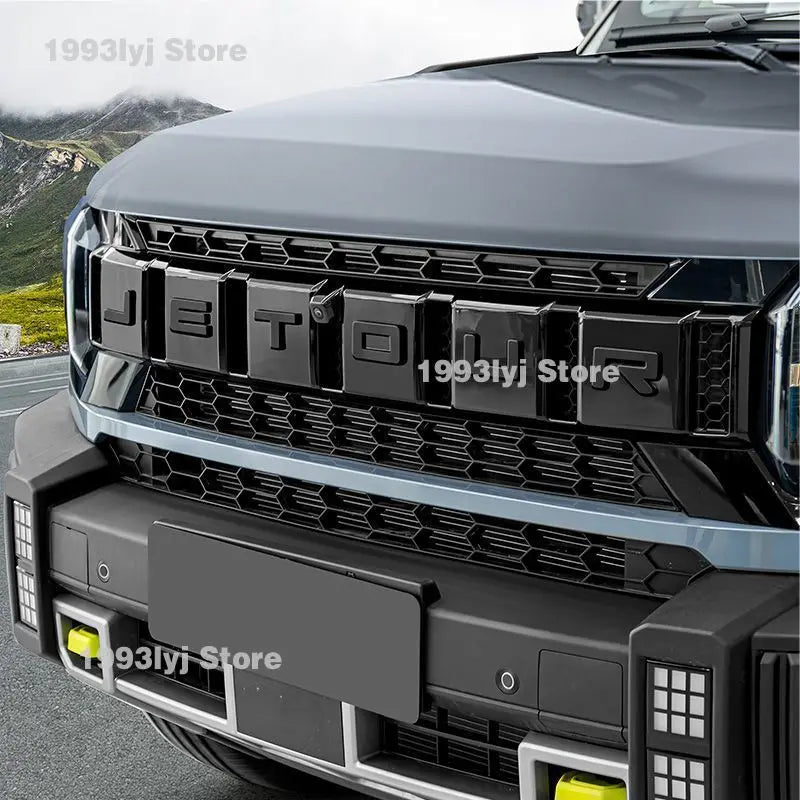 For Chery Jetour Traveller T2 Styling Plastic Rear Emblem Front Grille Badge High-end Decals Auto Exterior Decoration