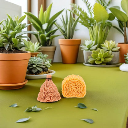 40Pcs Mini Hay Bales Miniature Farm Haystack Resin Decoration for DIY Craft Sand Table Mini Scenery Home Garden Decor