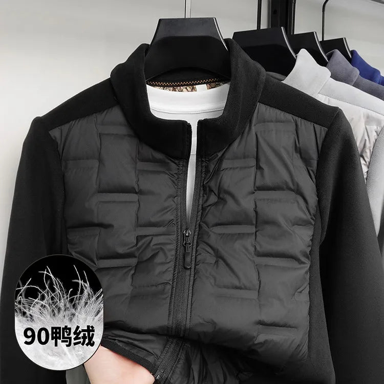 Winter Ultralight Down Jacket with Graphene Technology, 90% Duck Feather Filled, Top-Ranked Water-Resistant Parka City Commute