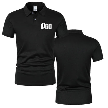 Customized T-Shirts with Printed Front and Back, Professional T-Shirts with Your Own Logo, Text Photos, Personalized Men's Premi