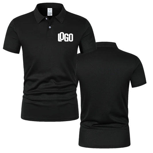 Customized T-Shirts with Printed Front and Back, Professional T-Shirts with Your Own Logo, Text Photos, Personalized Men's Premi