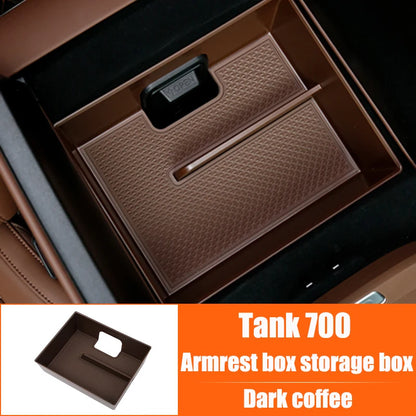 For Great Wall Tank 700 TANK 700 Armrest Box Storage Box Special Interior Decoration Center Console Armrest Box Storage Box