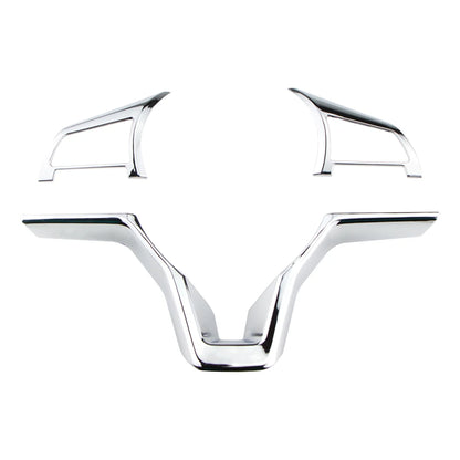 Car Steering Wheel Panel Cover Trim Sticker for Nissan Qashqai J11 Xtrail T32 Rogue Note Versa Kicks Juke Micra Leaf Sentra