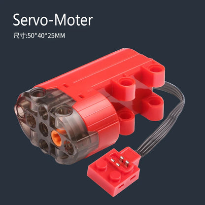 MOC parti tecniche funzioni di alimentazione motore multi strumento servomotore treno PF 8293 8883 modello compatibile blocchi d