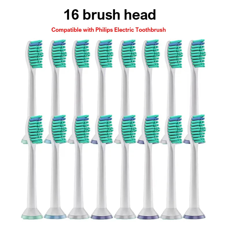Replacement Toothbrush Heads Compatible with Philips Electric Brush Head 1100 2100 4100 4300 5100 5300 6100 6500 etc 4-12 Pcs