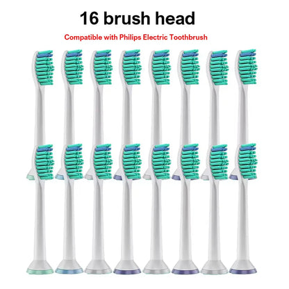Replacement Toothbrush Heads Compatible with Philips Electric Brush Head 1100 2100 4100 4300 5100 5300 6100 6500 etc 4-12 Pcs