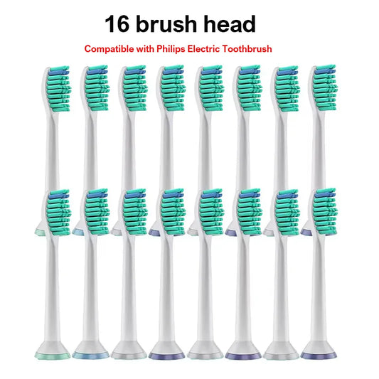 Replacement Toothbrush Heads Compatible with Philips Electric Brush Head 1100 2100 4100 4300 5100 5300 6100 6500 etc 4-12 Pcs