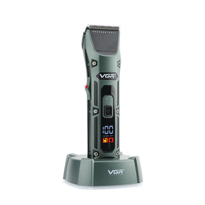 VGR V-696 New metal Popular Salon Barber Hair Cut Machine Professional Cordless Hair Trimmer Electric Hair Clippers for Men